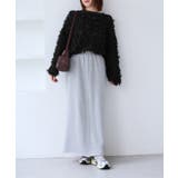 リボンヤーンフリンジニットプルオーバー | VIS | 詳細画像22