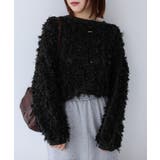 リボンヤーンフリンジニットプルオーバー | VIS | 詳細画像24