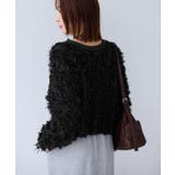 リボンヤーンフリンジニットプルオーバー | VIS | 詳細画像25