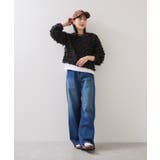 リボンヤーンフリンジニットプルオーバー | VIS | 詳細画像26