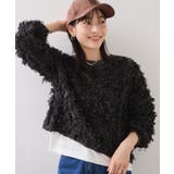 リボンヤーンフリンジニットプルオーバー | VIS | 詳細画像28