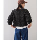 リボンヤーンフリンジニットプルオーバー | VIS | 詳細画像31