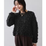 リボンヤーンフリンジニットプルオーバー | VIS | 詳細画像34