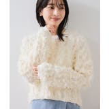 リボンヤーンフリンジニットプルオーバー | VIS | 詳細画像35