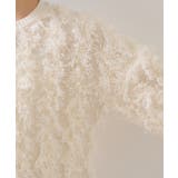 リボンヤーンフリンジニットプルオーバー | VIS | 詳細画像43