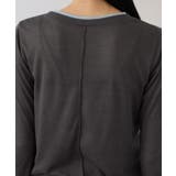 配色レイヤードシアーロンT | VIS | 詳細画像18