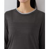 配色レイヤードシアーロンT | VIS | 詳細画像19