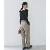 【美得】オフショルダーモチモチリブニット/好評につき再入荷 | VIS  | 詳細画像13 