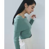 【美得】オフショルダーモチモチリブニット/好評につき再入荷 | VIS  | 詳細画像31 