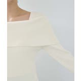 【美得】オフショルダーモチモチリブニット/好評につき再入荷 | VIS  | 詳細画像38 