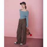 【美得】オフショルダーモチモチリブニット/好評につき再入荷 | VIS  | 詳細画像6 