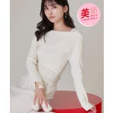 オフホワイト(15) | 【美得】オフショルダーモチモチリブニット/好評につき再入荷 | VIS 