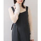 フェザー切り替えスリーブシアータートルニット | VIS | 詳細画像19