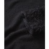 フェザー切り替えスリーブシアータートルニット | VIS | 詳細画像30