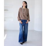 シアーボウタイリボン付きフェザーニットプルオーバー/2WAY・イージーケア | VIS  | 詳細画像21 