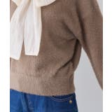 シアーボウタイリボン付きフェザーニットプルオーバー/2WAY・イージーケア | VIS  | 詳細画像29 