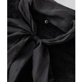 シアーボウタイリボン付きフェザーニットプルオーバー/2WAY・イージーケア | VIS  | 詳細画像30 