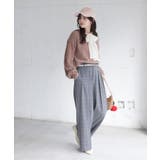 シアーボウタイリボン付きフェザーニットプルオーバー/2WAY・イージーケア | VIS  | 詳細画像4 