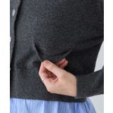 シャツレイヤード風メタルボタンカーディガン | VIS | 詳細画像39