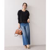 ペプラムオーガンジードッキングニットプルオーバー | VIS  | 詳細画像13 