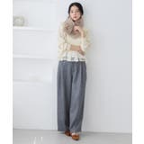 ペプラムオーガンジードッキングニットプルオーバー | VIS  | 詳細画像3 