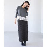 ペプラムオーガンジードッキングニットプルオーバー | VIS  | 詳細画像8 