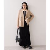 ダブルカラーポロニットトップス | VIS  | 詳細画像15 