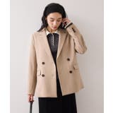 ダブルカラーポロニットトップス | VIS  | 詳細画像16 