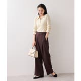 ダブルカラーポロニットトップス | VIS  | 詳細画像18 