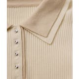 ダブルカラーポロニットトップス | VIS  | 詳細画像43 