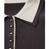 ダブルカラーポロニットトップス | VIS  | 詳細画像45 