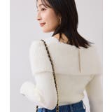 フェザーヤーンオフショルもちもちリブニット/イージーケア | VIS  | 詳細画像11 