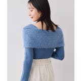 フェザーヤーンオフショルもちもちリブニット/イージーケア | VIS  | 詳細画像17 