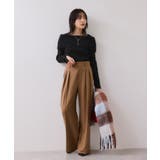 フェザーヤーンオフショルもちもちリブニット/イージーケア | VIS  | 詳細画像22 