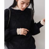 アーガイルフェザーニット/2WAY・イージーケア | VIS | 詳細画像17