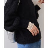 アーガイルフェザーニット/2WAY・イージーケア | VIS | 詳細画像18