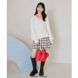 アーガイルフェザーニット/2WAY・イージーケア | VIS | 詳細画像2