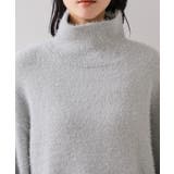 ラメフェザー裾レースハイネックニット | VIS  | 詳細画像28 