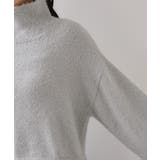 ラメフェザー裾レースハイネックニット | VIS  | 詳細画像29 