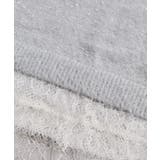 ラメフェザー裾レースハイネックニット | VIS  | 詳細画像32 