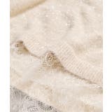 ラメフェザー裾レースハイネックニット | VIS  | 詳細画像35 