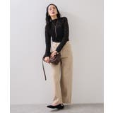 レースプチハイネックインナープルオーバー | VIS | 詳細画像10