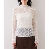 レースプチハイネックインナープルオーバー | VIS | 詳細画像20