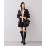 ペプラムデザインシャギーニット | VIS | 詳細画像10