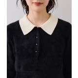 ペプラムデザインシャギーニット | VIS | 詳細画像22