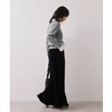 ビジュー付きシャギーカラーニットトップス | VIS  | 詳細画像10 