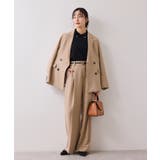 ビジュー付きシャギーカラーニットトップス | VIS  | 詳細画像18 