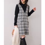 ビジュー付きシャギーカラーニットトップス | VIS  | 詳細画像21 