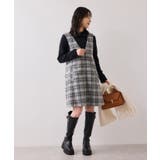 ビジュー付きシャギーカラーニットトップス | VIS  | 詳細画像23 