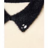 ビジュー付きシャギーカラーニットトップス | VIS  | 詳細画像33 